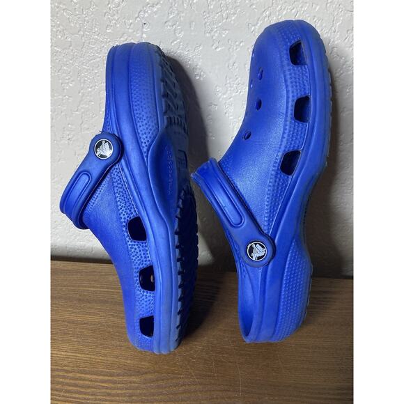 Crocs Classic Clog Blue - Women’s 8-9 Men’s 7 Unisex - Picture 4 of 6